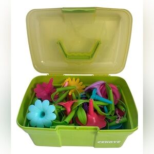 FLOWER GARDEN BUILDING TOY SET